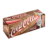 Coca-Cola Classic Caffeine Free Cola 12 Oz Fridge Pack Left Picture